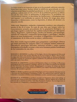 FOBIA SOCIAL: DIAGNOSTICO... (MARTINEZ R