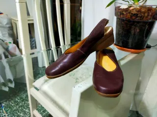 Zapatos Marrones Mujer piel