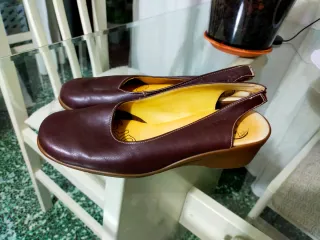 Zapatos Marrones Mujer piel