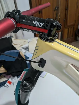 Cuadro carbono doble suspensión 29 T-M