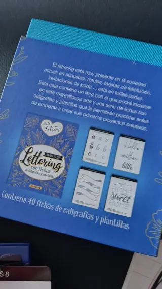 Aprende lettering. Con fichas de caligrafías y ...