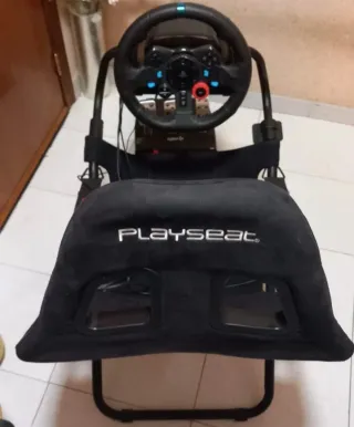 Logitech G29+Soporte Playseat Challenge,negociable