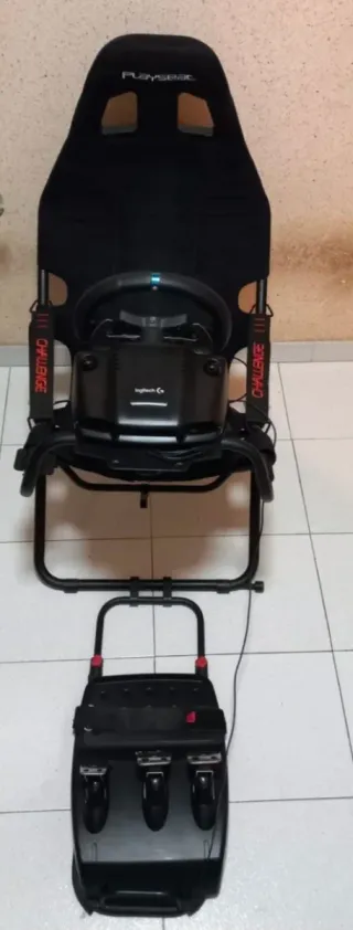 Logitech G29+Soporte Playseat Challenge,negociable