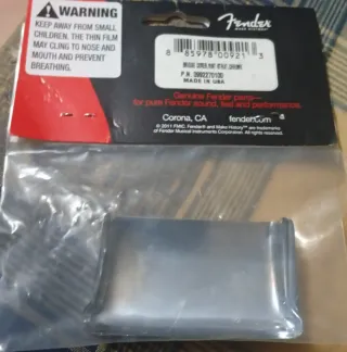 Fender Stratocaster Cubierta Puente Cromada