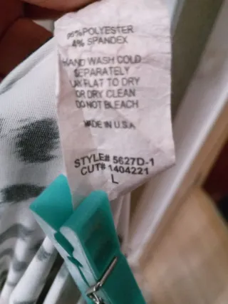 Vestido de fiesta blanco y negro