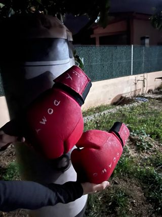Saco de boxeo para entrenamiento