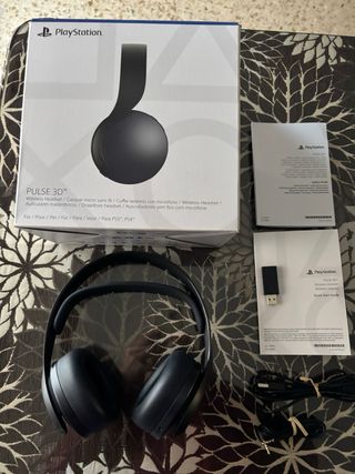 Auriculares Pulse 3D Midnight Black PS5 como nuevo