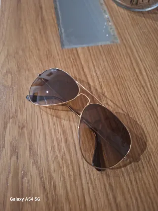 Gafas de sol Ray-Ban mujer doradas