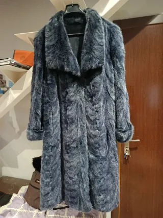 Abrigo largo de pelo