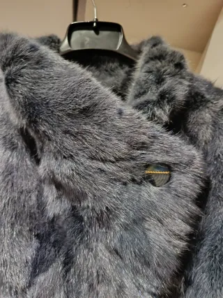 Abrigo largo de pelo