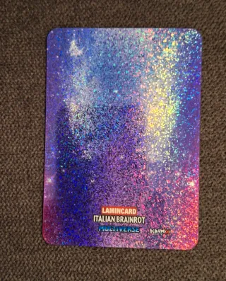 Lamincard Italian Brainrot Serie Multiverse