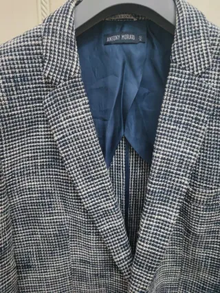 Giacca Antony Morato Uomo Slim Fit Blu/Bianco XL