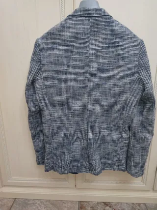 Giacca Antony Morato Uomo Slim Fit Blu/Bianco XL