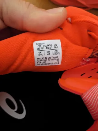 Asics Novablast 5 Naranja/Rosa