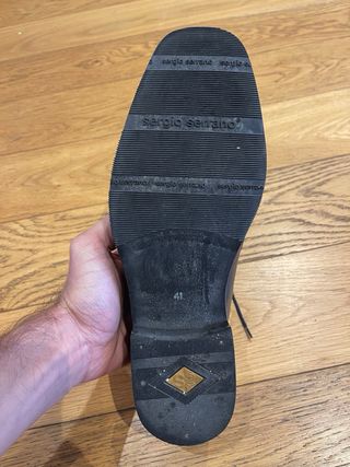 Zapatos de piel negros para hombre talla 41