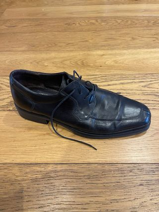 Zapatos de piel negros para hombre talla 41