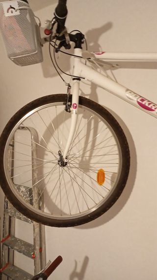 Bicicleta Blanca Casi Nueva