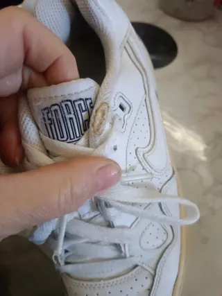 Sneakers Nike bianche per bambini