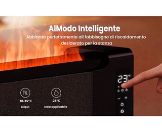 Camino/Stufa Elettrico 113cm