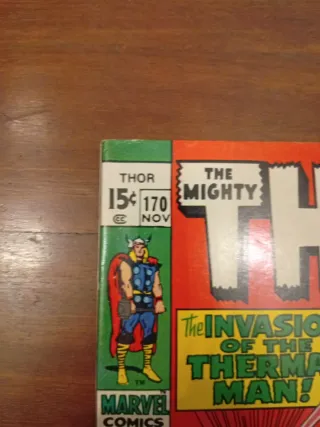 The Mighty Thor # 170 - 1969 Fine condition Kirby