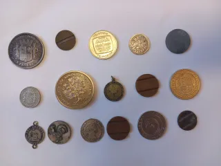 Lotto monete e medaglie varie