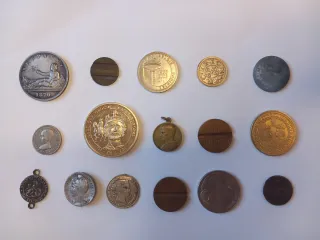 Lotto monete e medaglie varie