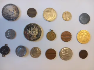 Lotto monete e medaglie varie