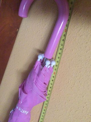 Paraguas infantil Hello Kitty rosa
