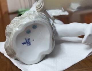 Figura Ángel Cupido con Arco y Flecha de Lladró