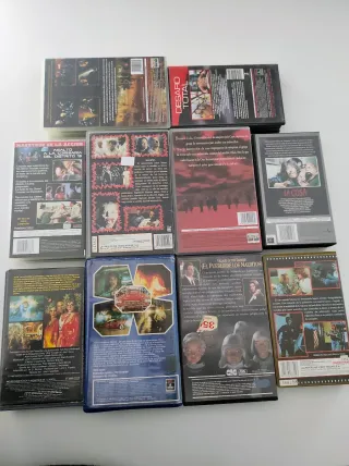 VHS John Carpenter Edición Videoclub lote