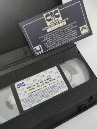 VHS John Carpenter Edición Videoclub lote