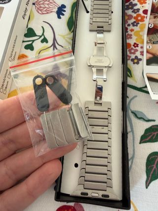 Cinturino Apple Watch Titanio