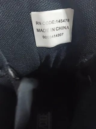 Botas altas hombre negras