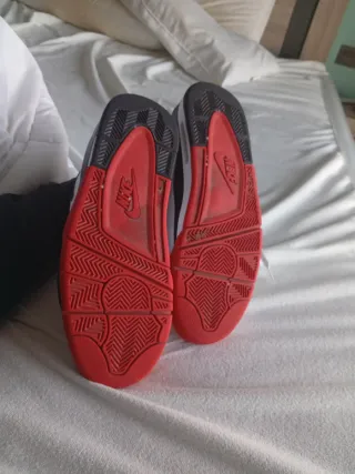 Nike Air Flight Zapatillas Blancas Rojas