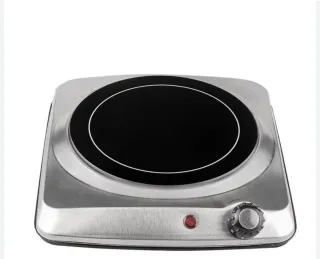 Hornillo vitrocerámica sobre mesa