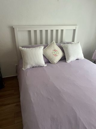 Estructura Cama HEMNES 140x200 Blanca