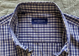 Camisa cuadros. Progressions. Talla 4