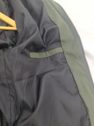 Cazadora verde hombre