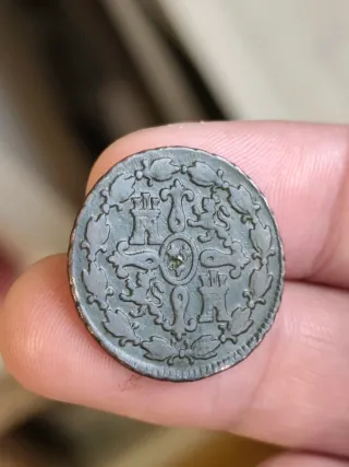 Moneda 4 Maravedís 1777 Carlos III.