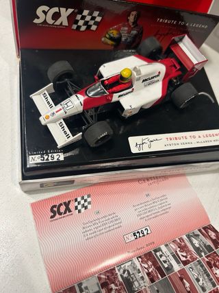 SCX McLaren MP4/6 Ayrton Senna Ed. Limitada