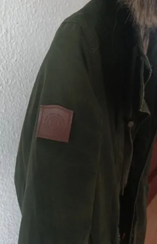 Parka Element verde talla S