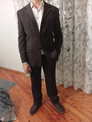 Completo Uomo Billion Marrone Mai Usato