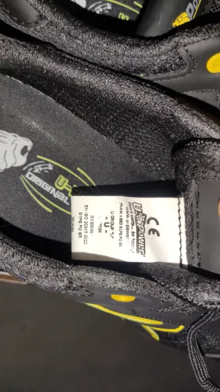 Scarpe antinfortunistiche U-Power nere