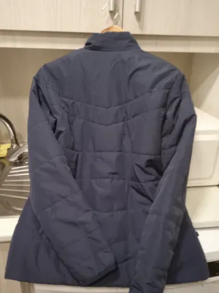 Chaqueta acolchada Decathlon mujer azul