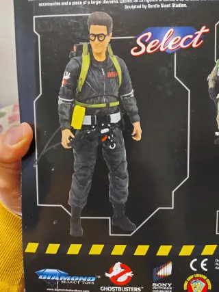 Action Figure Egon Spengler Ghostbusters 2 Diamond