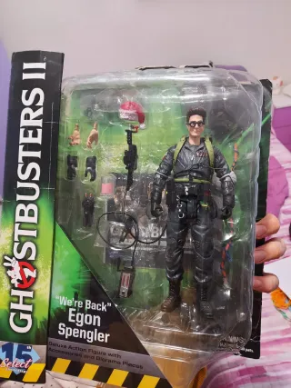 Action Figure Egon Spengler Ghostbusters 2 Diamond