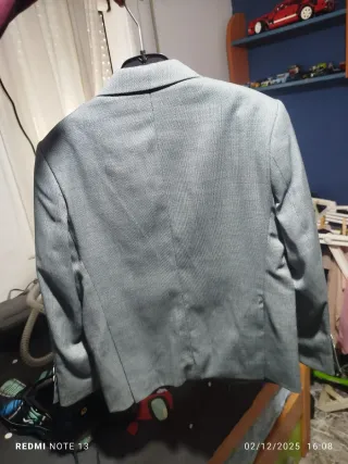 Chaqueta traje gris niño taya 6