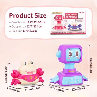 Coches de juguete para bebés, 4 unidades