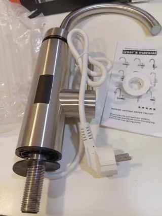 Grifo Calentador Agua Eléctrico 3000W 220V