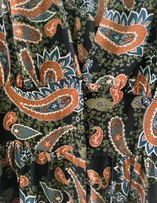 Vestido estampado de Stradivarius